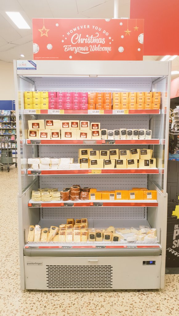 Cheese trading ready for the festive period in Amersham 🧀🎅🎄