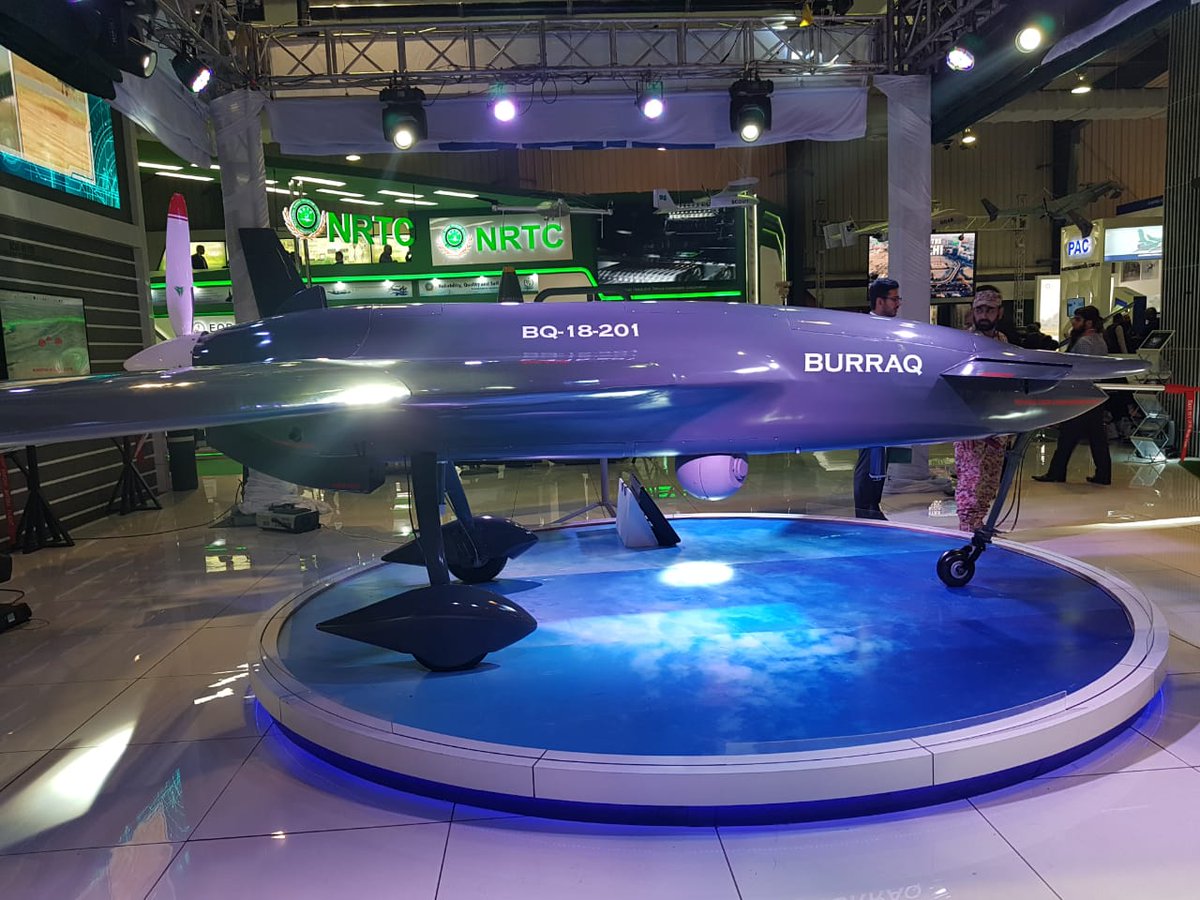 VinodDX9's tweet photo. #PakistanWeapon
Three drones showcased by them
Shahpar
UQAB
Burraq https://t.co/q6PRFzfJMx