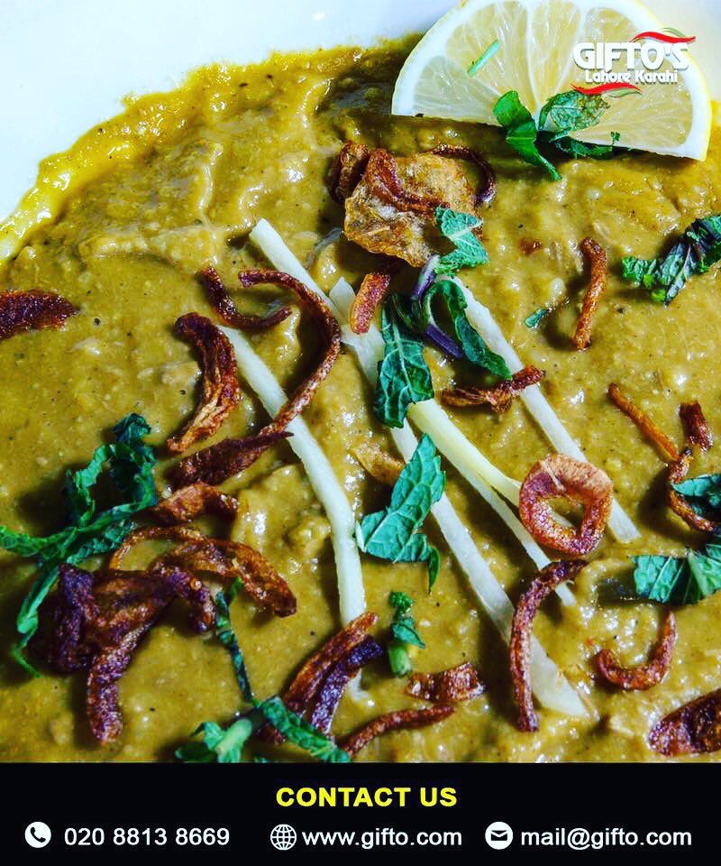 Spend your precious mornings having a delicious breakfast 😋 at Gifto's, starting from December 1st.

#giftos #breakfast #morningmeal #startingdec1 #haleem #nihari #chanamasalapuri #paye #paratha #desimeal #healthybreakfast #pakistanirestaurant #southallbroadway #southall #london