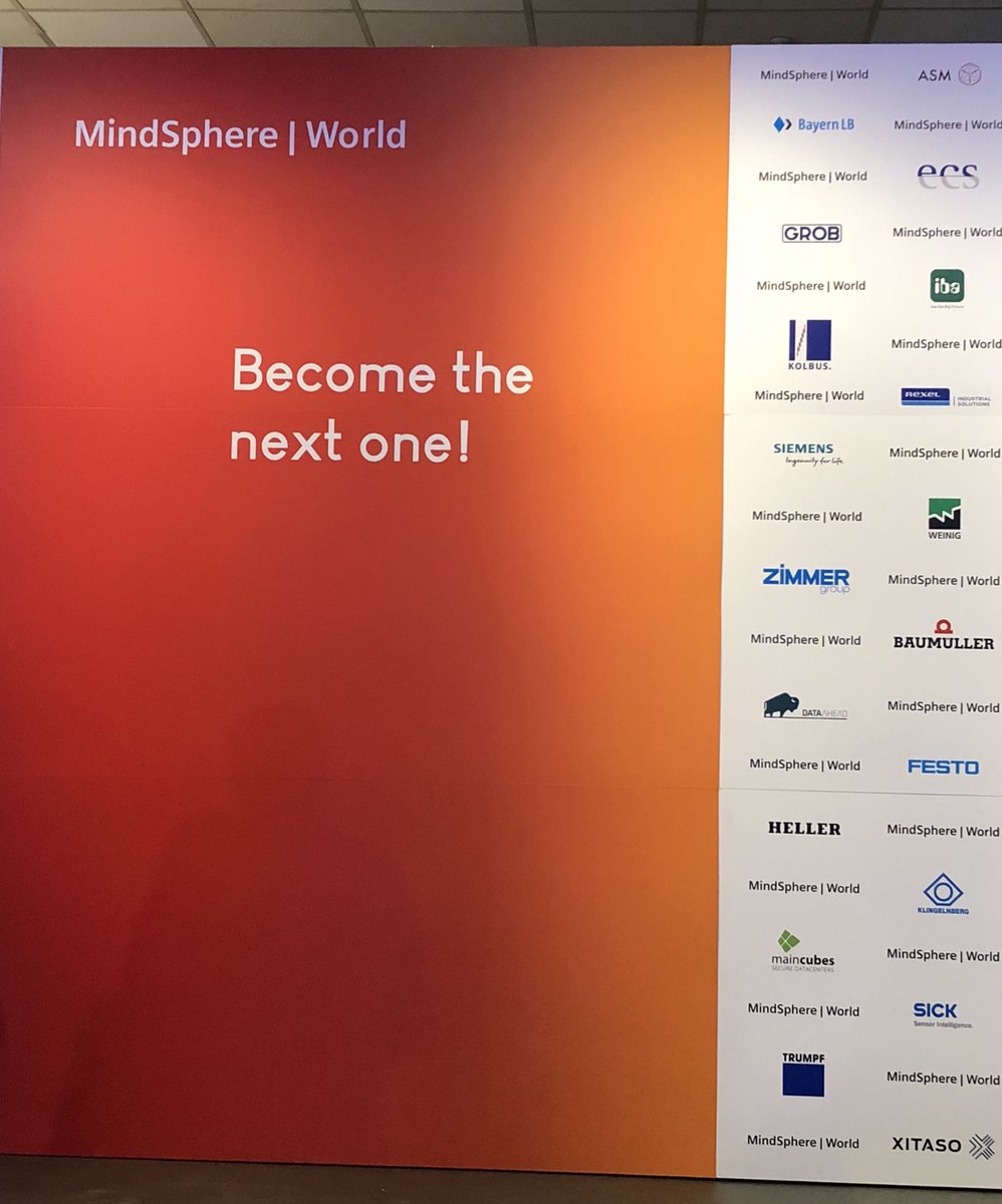 DATAAHEAD's tweet photo. #sps_live #datalogistics #IIoT
Halle 11 - MindSphere World https://t.co/jegyUPmzfX