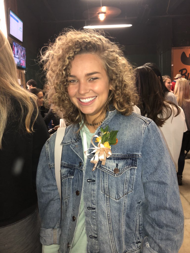 Chloe_Appel's tweet photo. Bout and corsage really made bingo night into more of a special occasion!! @MUFloralDesign https://t.co/uOnthvSZGp