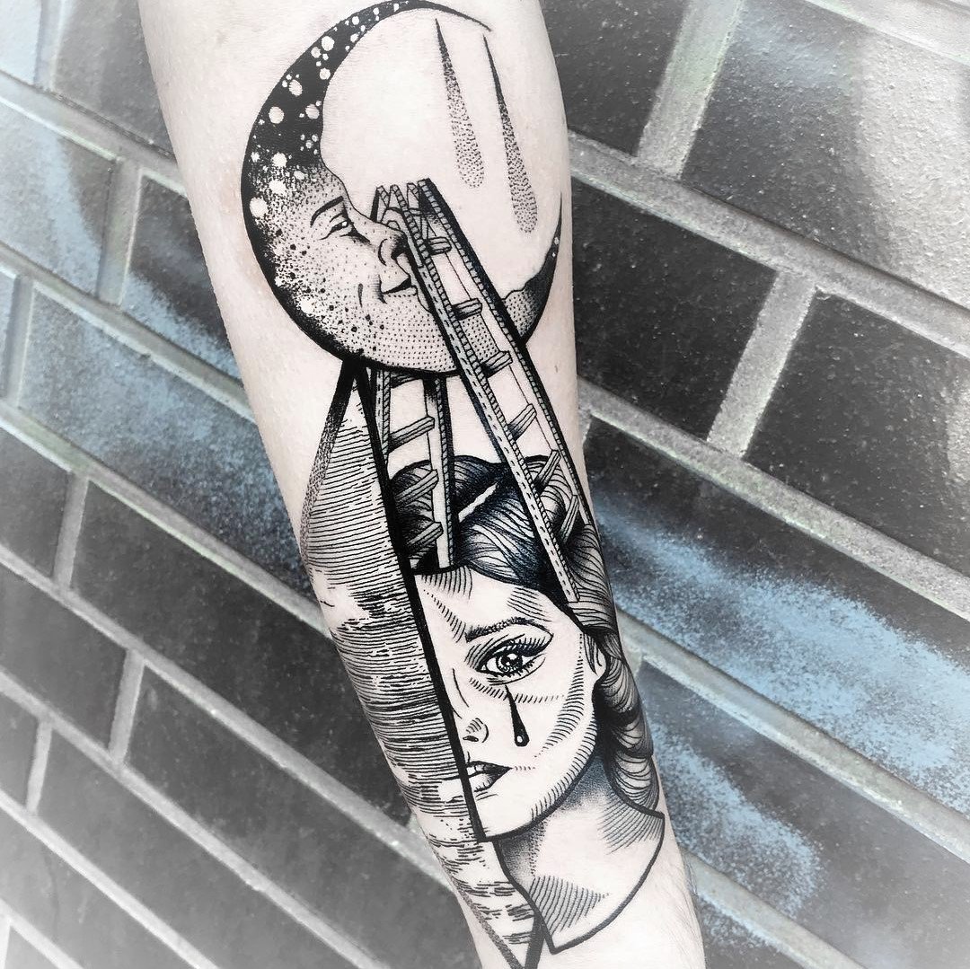 60 Surrealism Tattoo Designs For Men  Artistic Ink Ideas