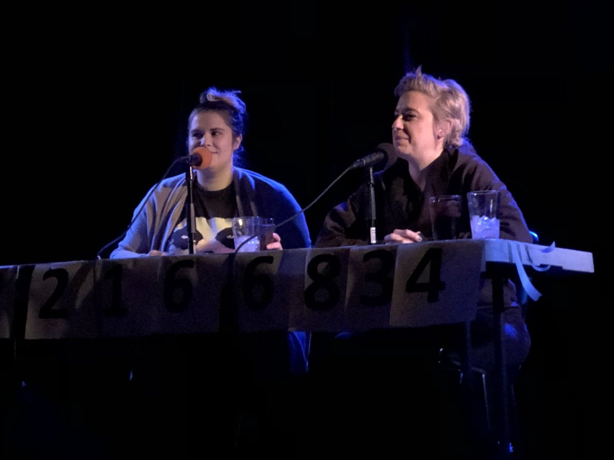 Arcade_Audio's tweet photo. Don’t Ask Jen & Liz absolutely crushing last night @ChiPodFest! #cpf18 https://t.co/ERUuw6Cq2K