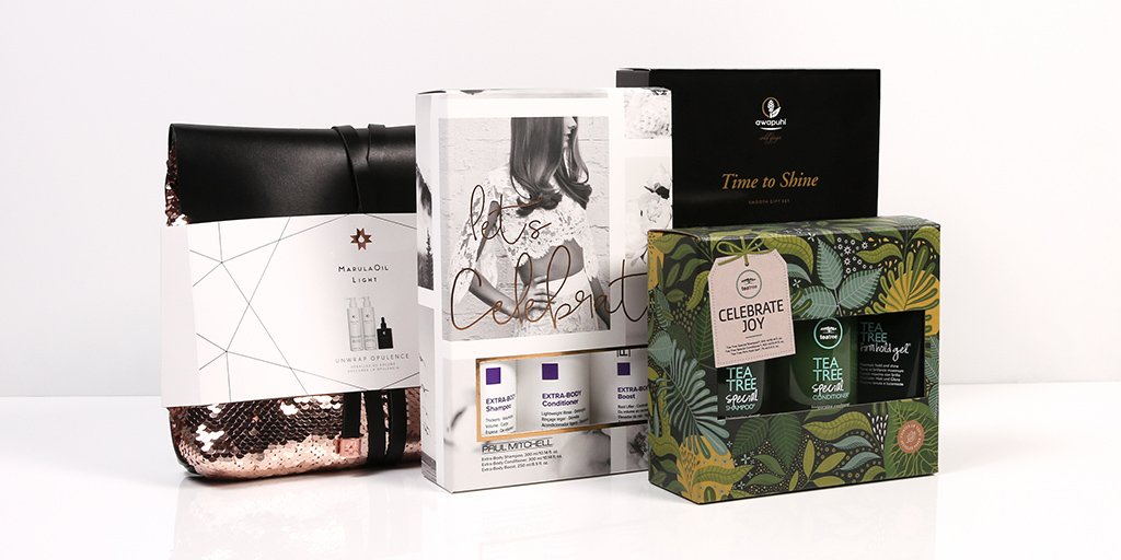 PaulMitchellEdu's tweet photo. Shop gorgeous, ready-to-give gift sets from Paul Mitchell, Tea Tree, MarulaOil and Awapuhi Wild Ginger. Visit your local #PMTS for promotional details. Find a school near you: https://t.co/DyWxP1GuLC
#AwaphuiWildGinger #PaulMitchell #RareMarula #TeaTreeCare https://t.co/B5srt6T5Ga
