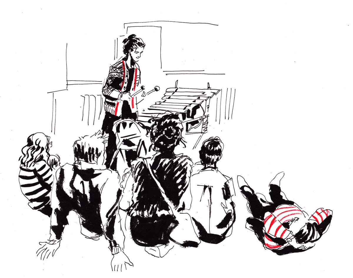 NestFolk's tweet image. 😍 lovely illustrations by Lucie Arnoux from #unamplifire last weekend!

Feat. @The_Embers, Bex Burch (@vulaviel), Tots Tunes @SoundsCreativeP 

See more of Lucie's work on her Facebook page: facebook.com/theWilloetree/