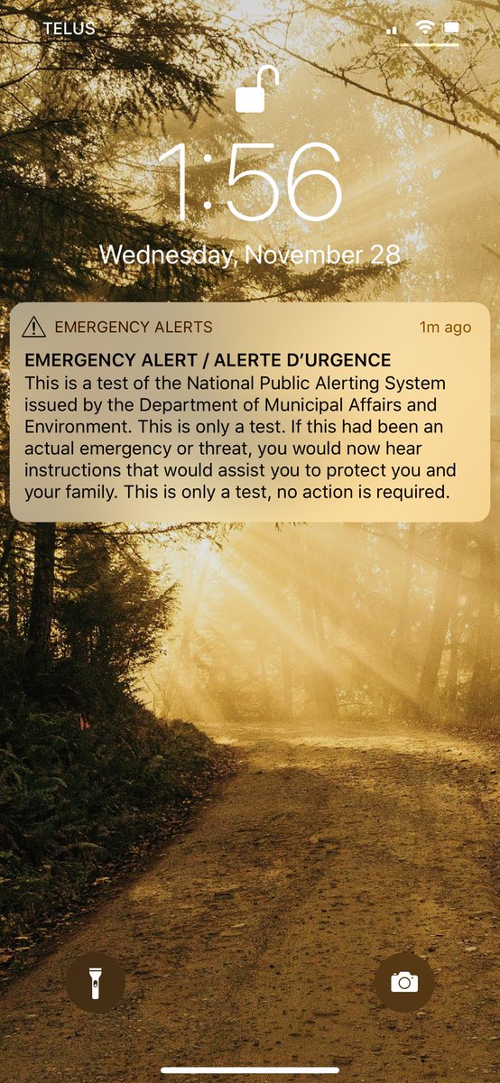 EddieSheerr's tweet image. Worked for me. #EmergencyAlertTest