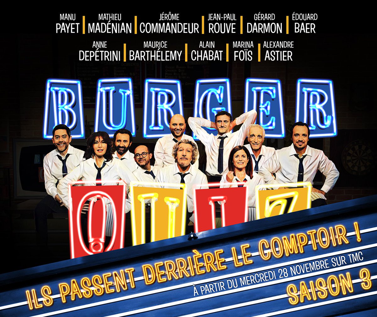 BurgerQuizOff's tweet photo. Gérard, Jérome, 

Par les pouvoirs qui me sont conférés, je vous déclare Patrons du BQ. 

Merci d'animer le restau en mon absence. 

Que le Grand Miam soit avec vous!

Alain

P.S: Je veux pas abuser mais si vous pouviez changer l'huile de la friteuse ce serait cool.

#BurgerQuiz https://t.co/JmVJ6bXPiH