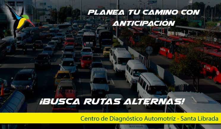 SantaCda's tweet image. #CdaSantaLibrada Anticipate, busca rutas alternas y evita todos los trancones. #Movilidad #Transito