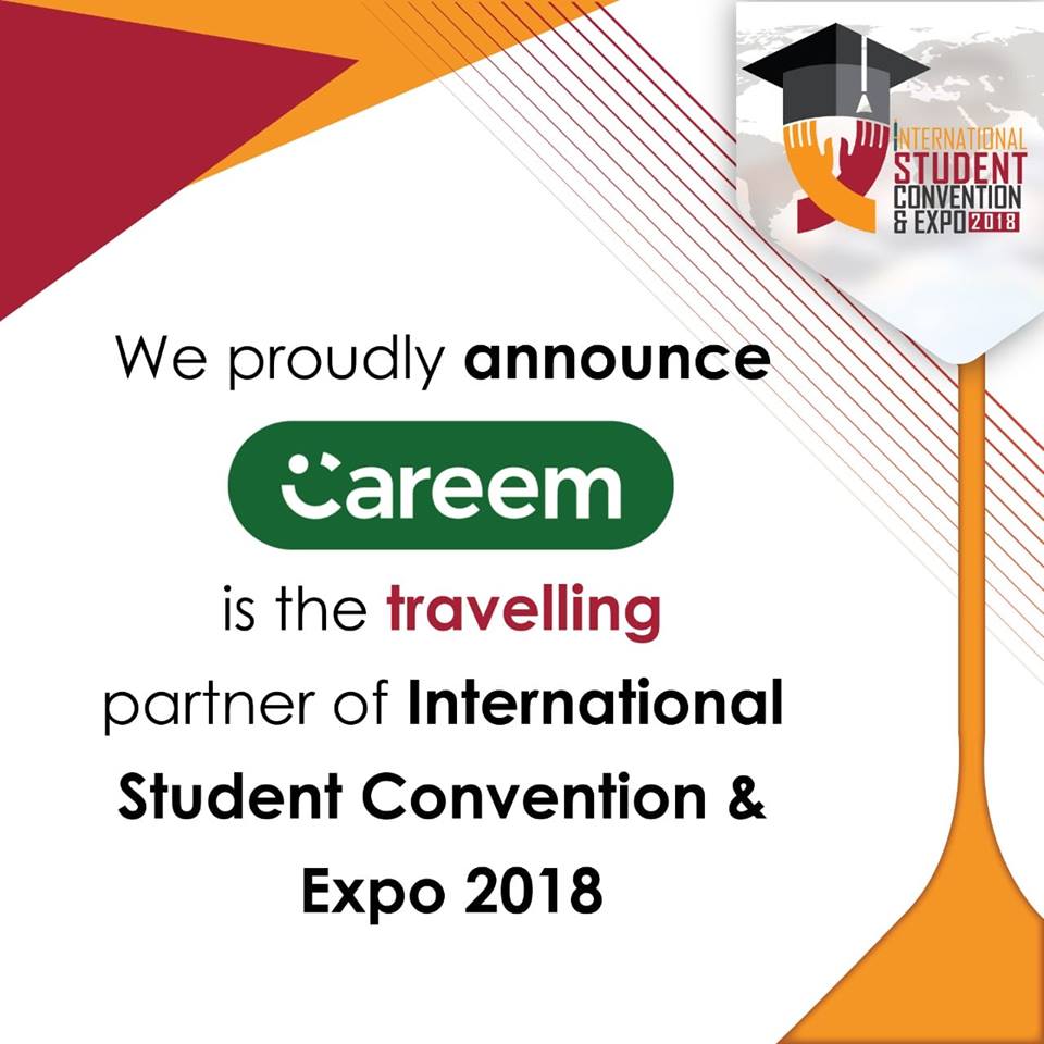 ISC2k18's tweet photo. We proudly announce @CareemPAK as our Travelling partner of International Student Convention and Expo 2018.
#ISC2K18 https://t.co/AMcrRrEvuM