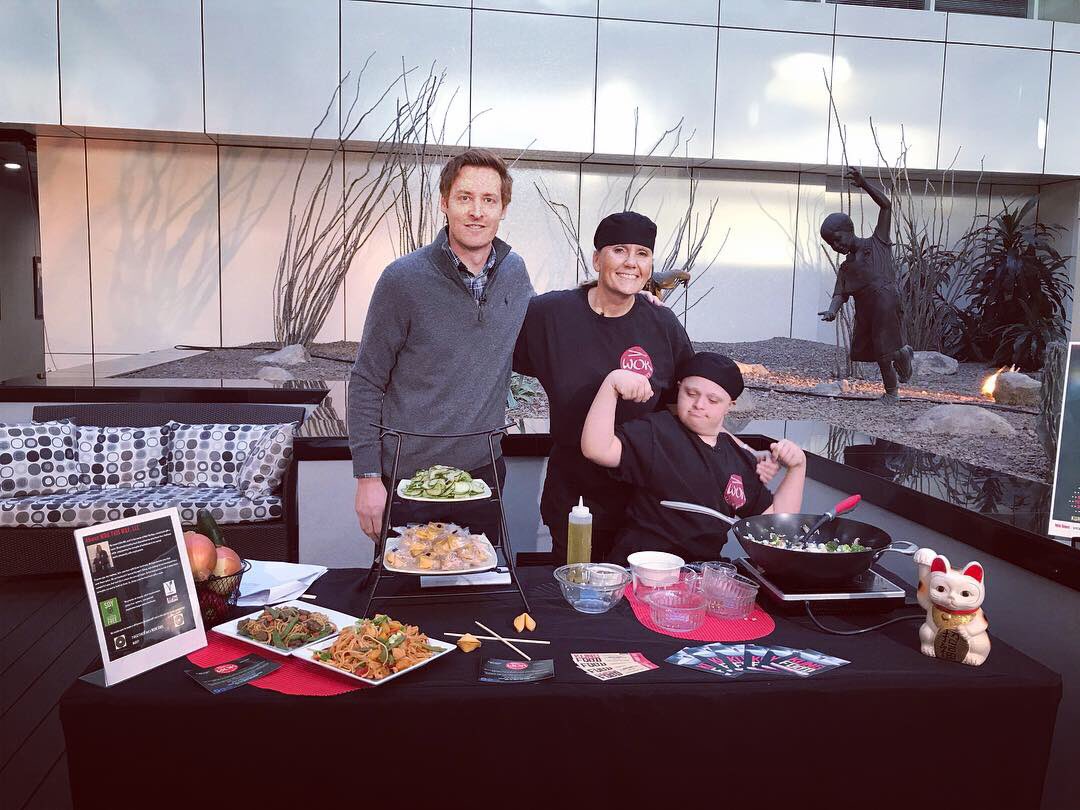 What a fun morning with <a href="/wokthiswaytoday/">WokThisWayToday</a> on <a href="/azdailymix/">Arizona Daily Mix</a>! Be sure to check out their food truck at <a href="/KungFoodFest/">KungFoodFest</a> on Saturday 12/1 so you can get some of Chef Jake’s veggie fried rice!