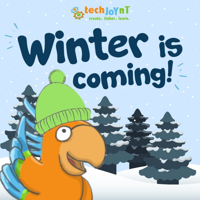 Brace yourself - for some Winter Break Fun! 😂 Our Robotics + Game Design Winter Camp will make your kid very happy and the best news is that it's on SALE! Only $200 for two whole days of creative learning with new awesome friends.
Are you in? Enroll here: techjoynt.com/producto/stem-…