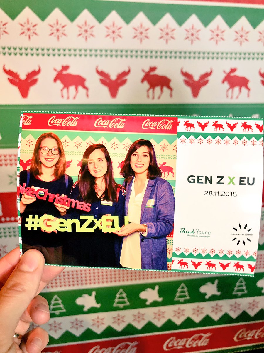 Greetings from #GenZxEU #CokeChristmas