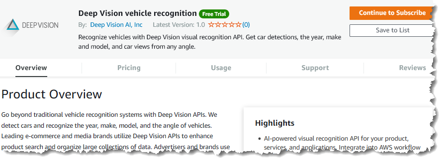 New – Machine Learning algorithms and model packages now available in AWS Marketplace - aws.amazon.com/blogs/aws/new-… #AWS #reInvent