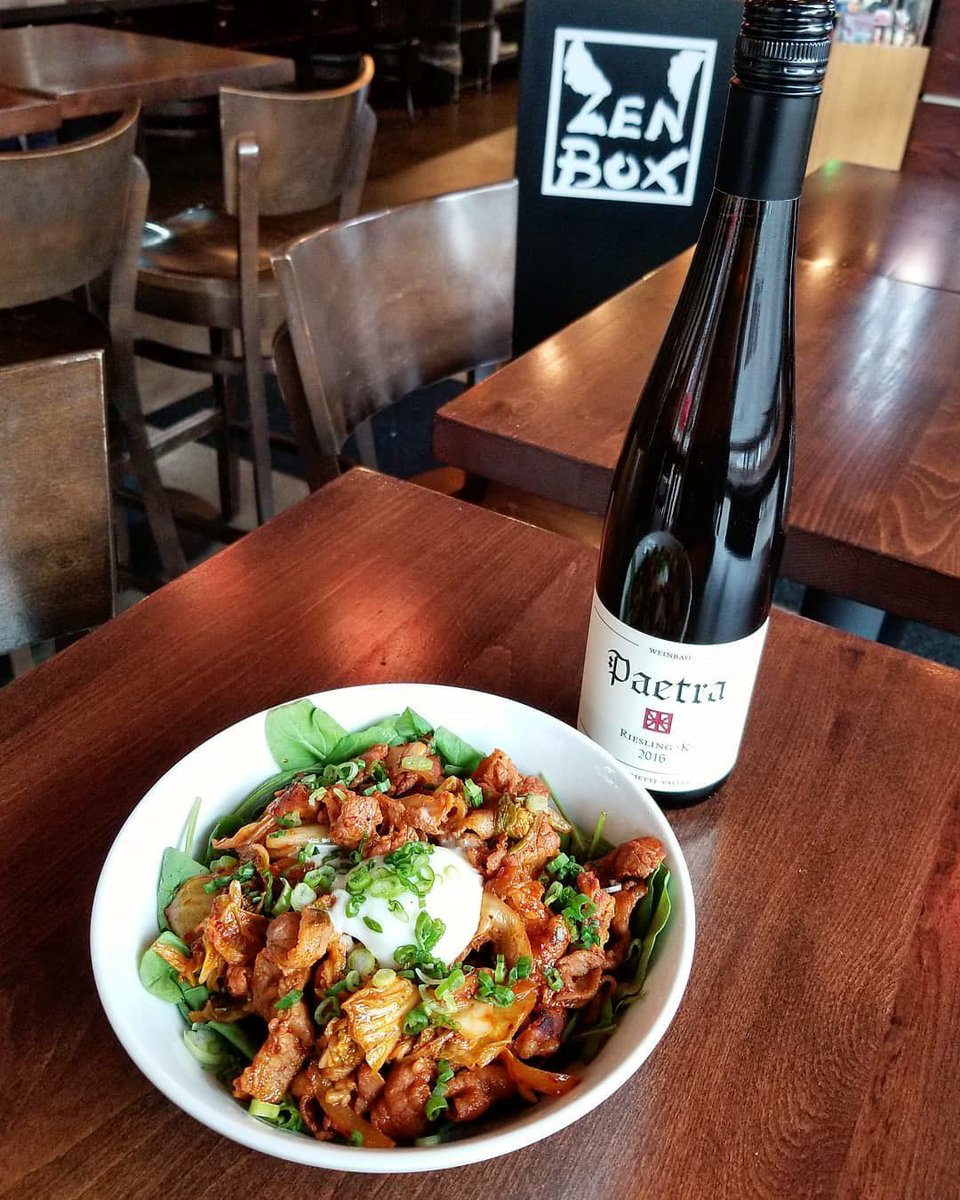 ZenBoxIzakaya's tweet image. Looking for a little extra spice in your life? Look no further. Our Buta no Kimchi is just the ticket. Pair it with our Riesling and you've got a match made in heaven! Doors open at 5 p.m. See you there!

#wine #spice #tuesday #izakaya #mpls