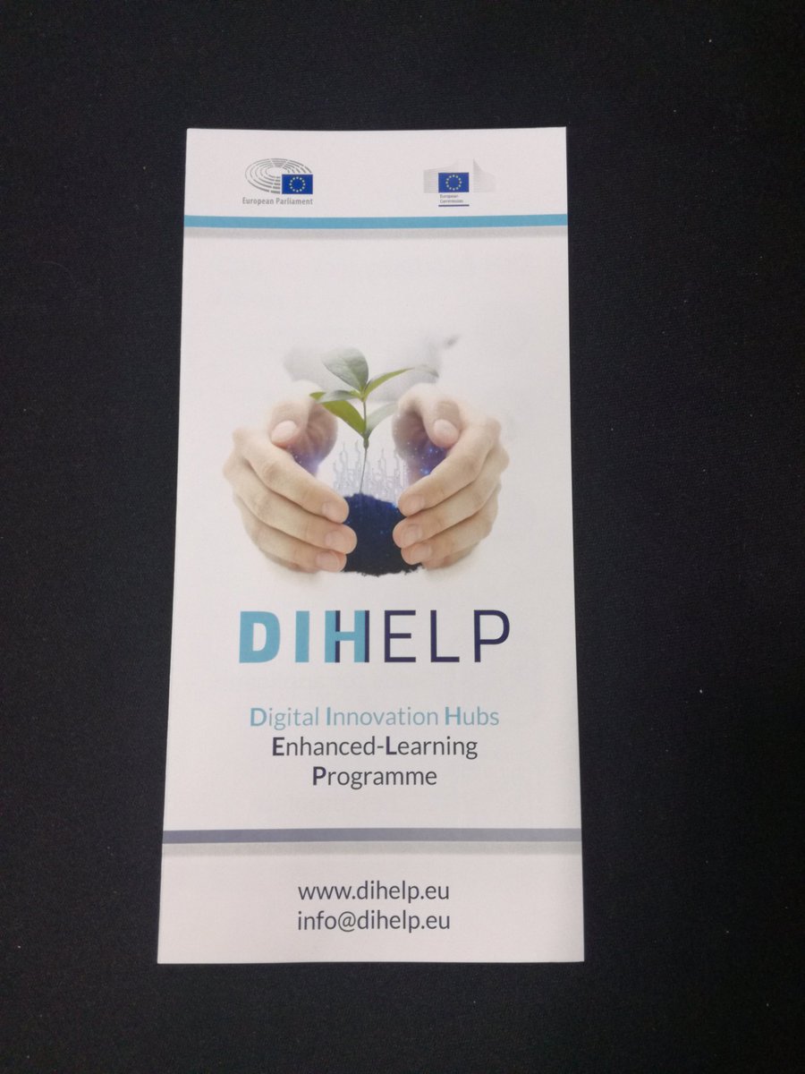 EU_DIHELP's tweet photo. Will you join the #DIHELP coaching and mentoring programme to scale-up your DIH? #DIH2018 #DIHs #DIH18 @DigIndEU https://t.co/MfG7QcH4NR
