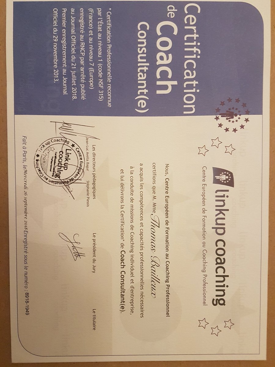 MagicGameHS's tweet image. Bonjour à tous ! Me voilà certifié en tant que Coach / Consultant en développement personnel et performance. Je suis donc maintenant à la recherche d'une équipe et de joueurs E-sport à accompagner dans leur travail de performance.
MP ouverts, RT grandement apprécié ! Merci !