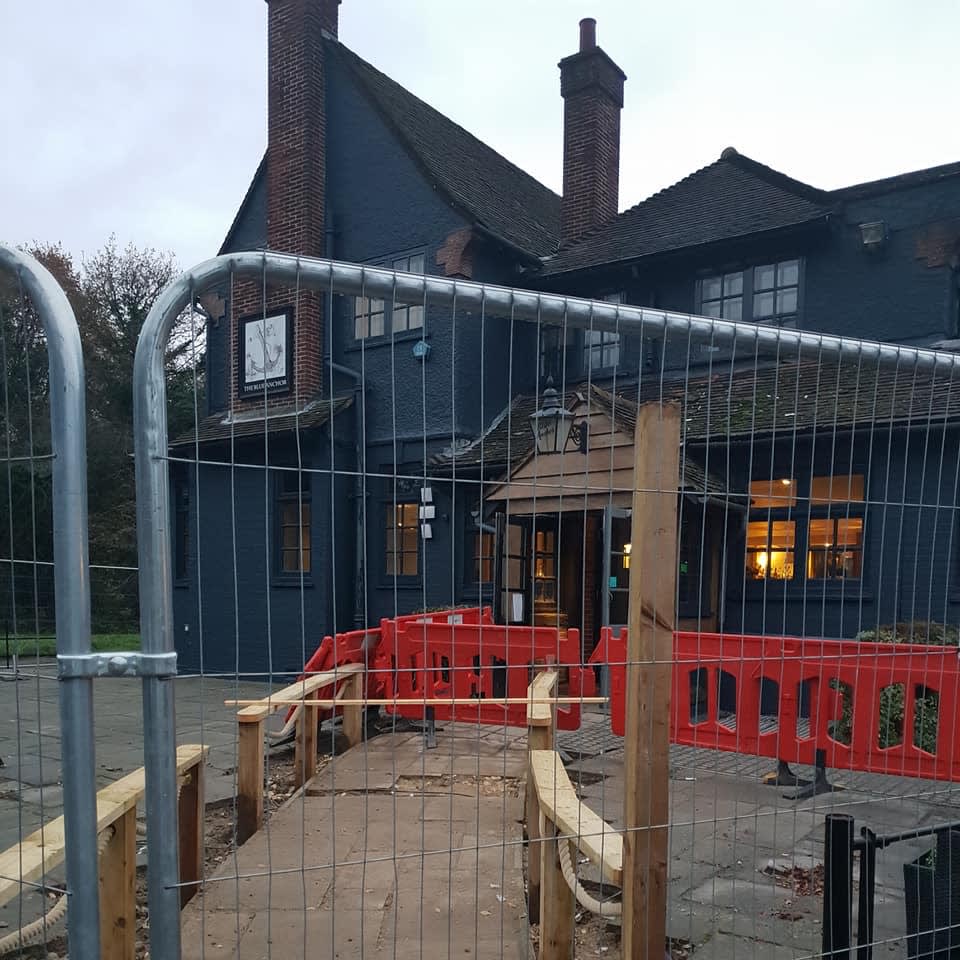 TheBlueAnchor's tweet photo. Exciting!!! only 10 more sleeps until we reopen! https://t.co/2f1blZMlBP