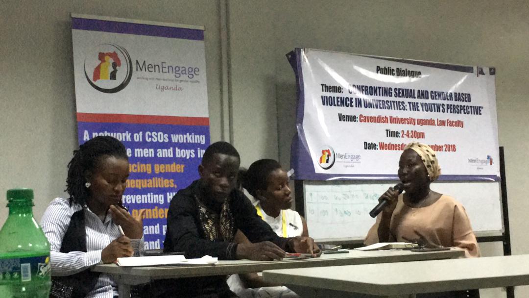 KuraishKuraishm's tweet photo. MenEngage Youth Uganda, participating in Marking the 16 Days of activism on VAWGs.. *Dialogue ongoing - confronting SGBV in universities - Cavendish University Uganda.* https://t.co/VWUuBiWC7U