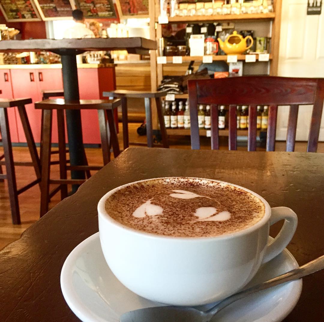 Nestled right here in #Annapolis is @beanrushcafe ☕️ This Australian #coffee shop is the perfect thing on a chilly morning!