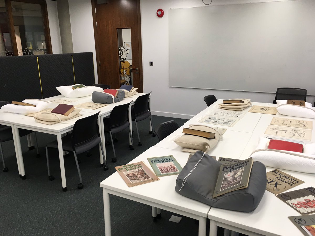 ChrisKempshall's tweet photo. #FWW material laid out by @UniKentArchives for the first part of today’s #EntenteReflect event. https://t.co/DUTplpM6rX