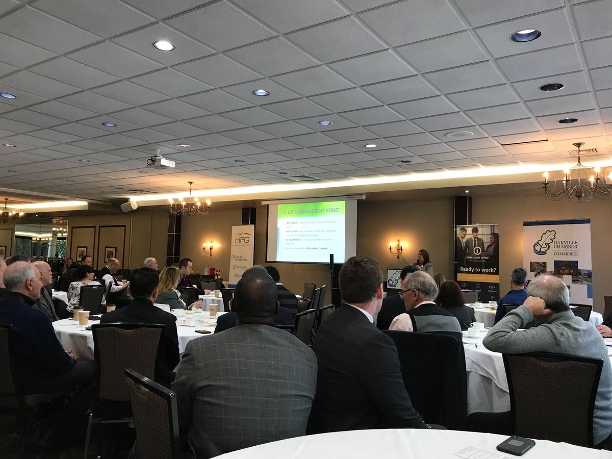 Good morning Oakville! Always lucky to be apart of such a great chamber #goodmorningOakville <a href="/OakvilleChamber/">Oakville Chamber</a>