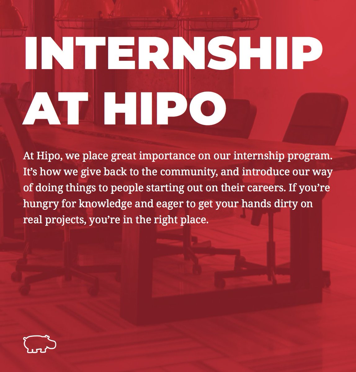 Our 2019 internship program is now open for applications. And yes, you do need to apply through our documented API! buff.ly/2Q2S5oJ