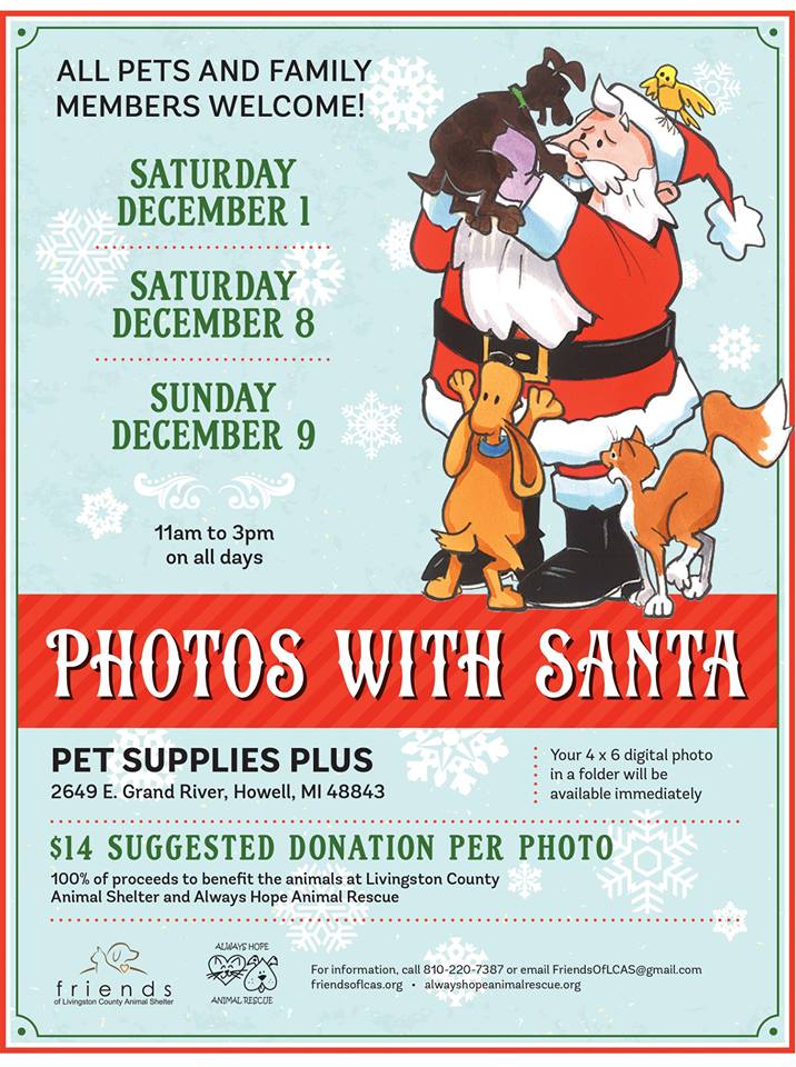 pet supplies plus santa pictures 2018