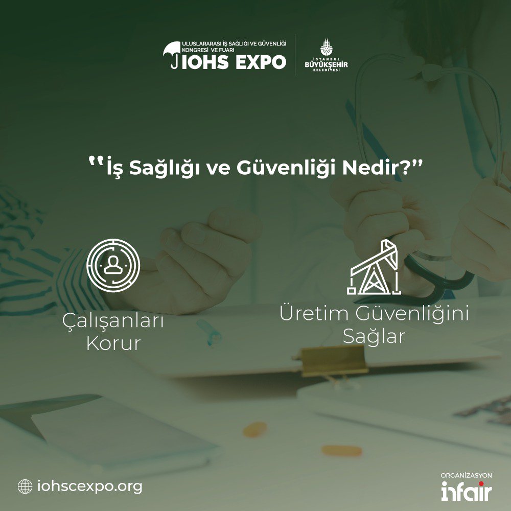 iohscexpo's tweet photo. İşyerlerinde işin yürütülmesi sırasında, çeşitli nedenlerden kaynaklanan sağlığa zarar verebilecek koşullardan korunmak amacıyla yapılan sistemli ve bilimsel çalışmalar “İş Sağlığı ve Güvenliği” kavramıyla açıklanır.
#isg #iohs #expo #işsağlığı #işsağlığıvegüvenliği #işgüvenliği https://t.co/8xxZgb9mzk