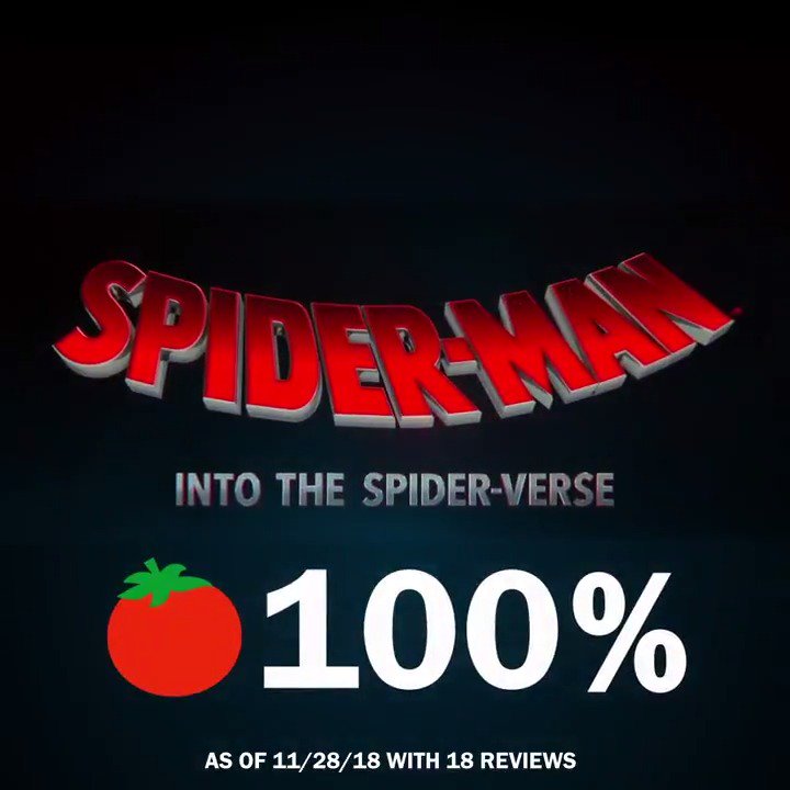 Spider-Man: Into the Spider-Verse - Rotten Tomatoes