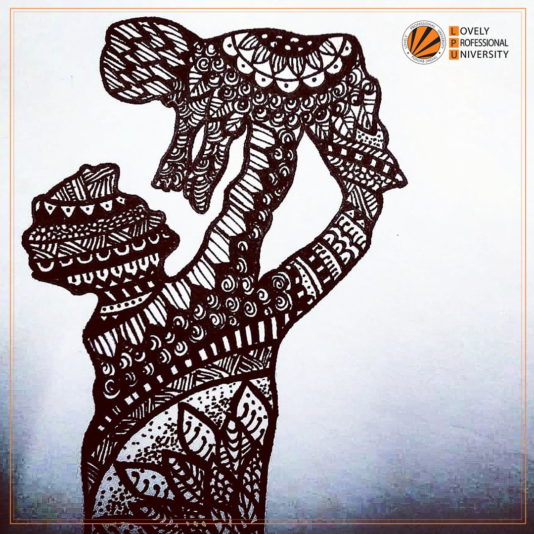 lpuuniversity's tweet photo. The desire to create is one of the deepest yearnings of the human soul.
Our MBA student Tanya Aggarwal shared her amazing '#Mandala and #Calligraphy' artworks. keep pursuing your passion Tanya!
#ArtAtLPU #MBAAtLPU #LPUArtist #ThinkBIG #artist https://t.co/TRBe5o0mTf
