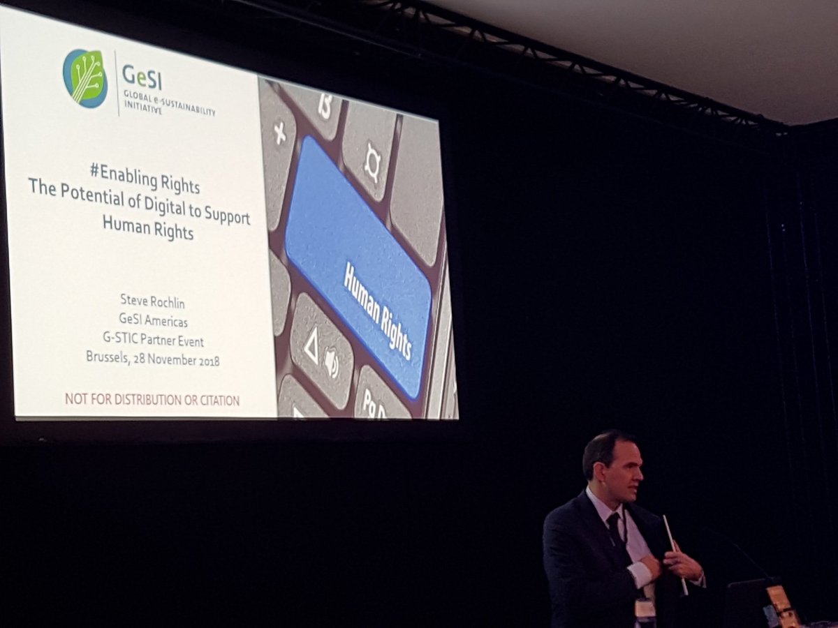 GeSIConnect's tweet photo. *drumroll*
Now unveiling the #EnablingRights report! If you're @GSTICseries, make sure you come get a copy and learn more on how digital can support human rights! https://t.co/67q1Utpsq3