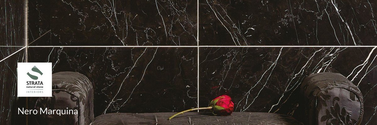 Incredible, Intricate #Textures of our Nero Marquina #Marble. 

How else would you describe the #NeroMarquina Marble? It comes with a #Polishedfinish. This stone is manufactured with a #porcelain back to ease installation.

#WeAreTheStonePeople
