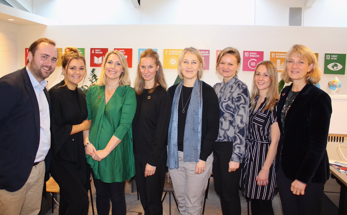 A big thank you 🙏 <a href="/UlrikaModeer/">Ulrika Modéer</a> for the excellent visit to #Sweden. Team <a href="/UNDP_Sweden/">UNDP Sweden</a> can’t wait to welcome you back!