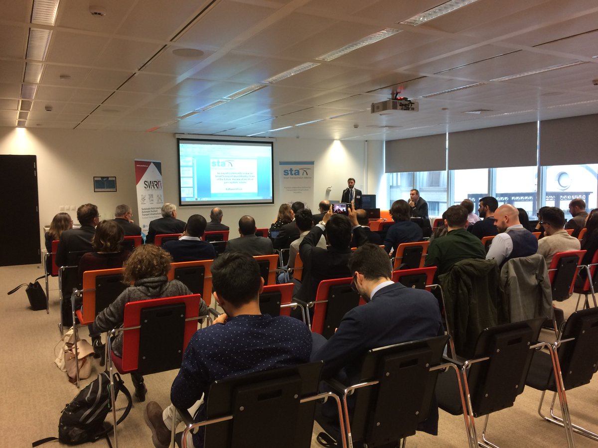 Smart_Transp's tweet photo. Another successful Annual Conference and Innovation Awards yesterday at @SPFMobilite! Over 50 experts had the opportunity to learn and contribute in the current and future areas for intelligent transport infrastructures! Thank you for everyone who joined us! https://t.co/4NJzl5nhY2