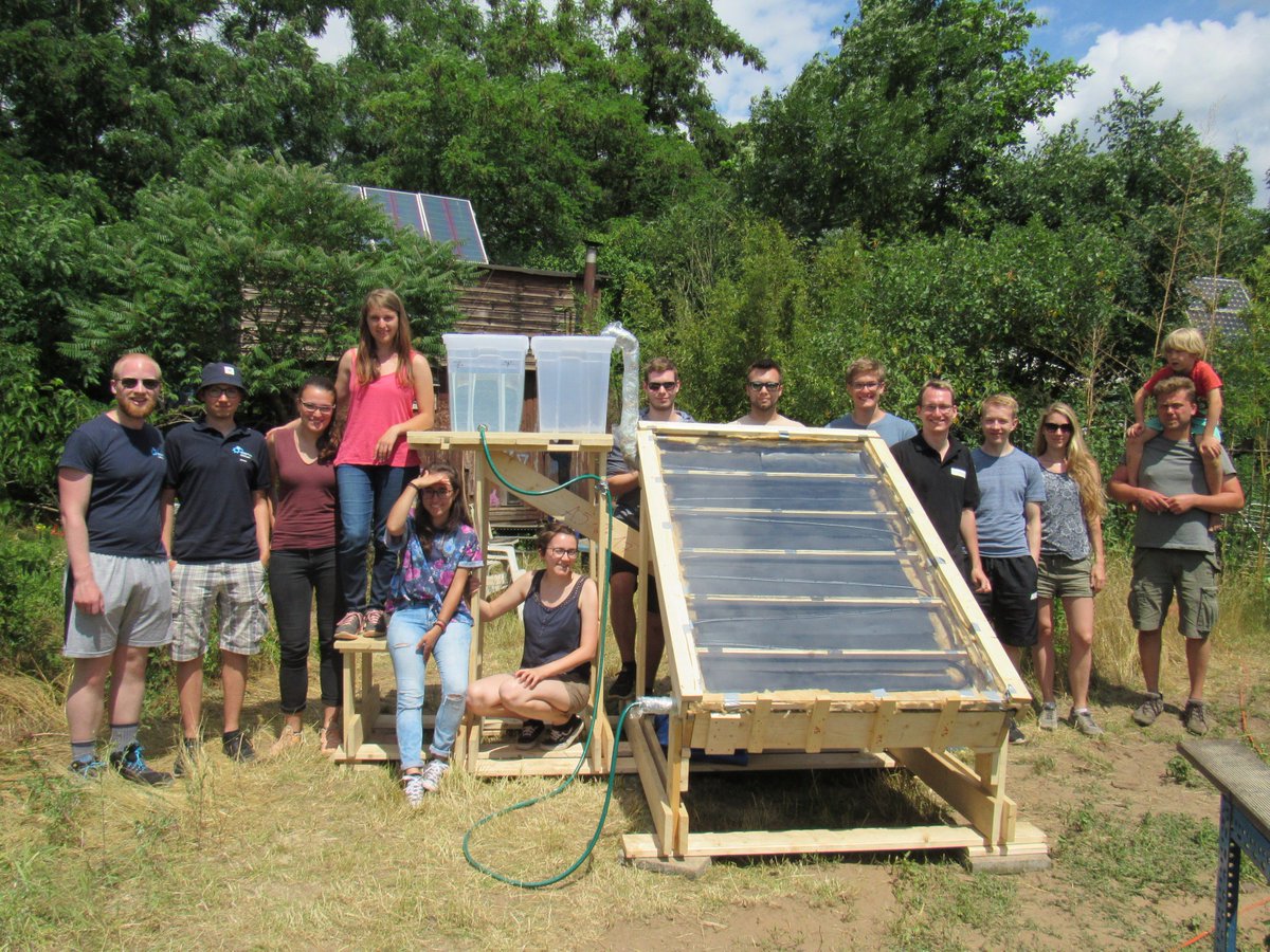 IntEngProgURI's tweet photo. Engineers w/o Borders completes projs e.g. this solar thermal water disinfection plant w/ a high lvl of intercultural competence lending members countless opps to build leadership + foreign lang skills as global egrs @biofuels_today#iepabroad#iepimmersed#uriabroad#learnlanglive https://t.co/cxF38hEN8y