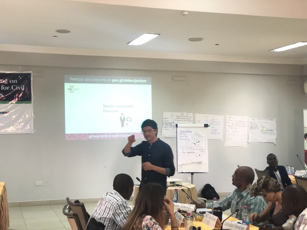 wacsi's tweet image. We continue with an exercise on Market segments #csofunding @hubafrique @innovforchange @NAfadzinu @KojoAbroba @CTGAcademy