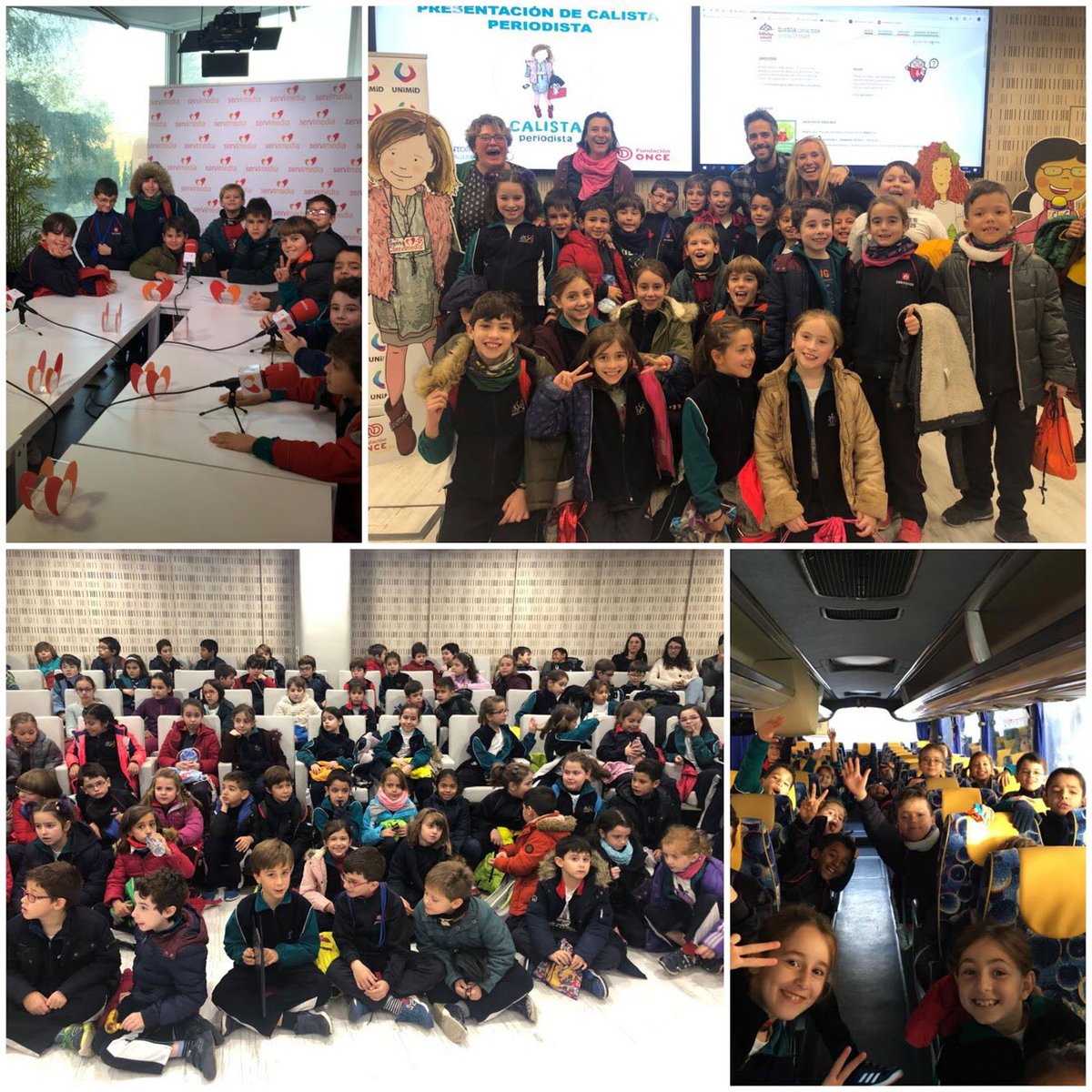 salesianosatoch's tweet photo. 3º de #Primaria asiste a la presentación del último cuento infantil de la fundación ONCE. https://t.co/LfpDiFHXLJ