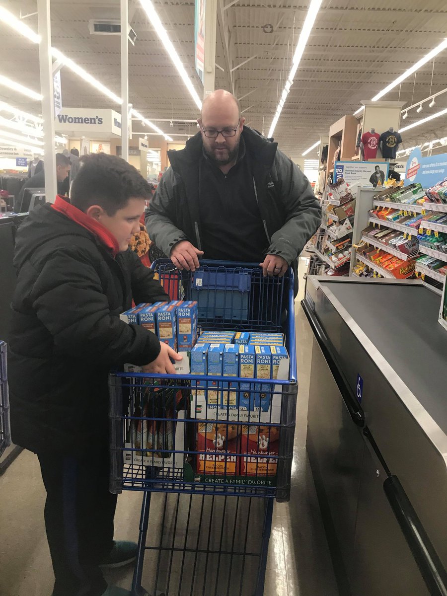 blueskycommerce's tweet photo. As part of expanding our BlueSky Cares program we helped @FueledForSchool shop for groceries at @meijer and unpack them at @IvyTechCC in #Noblesville on #GivingTuesday

The groceries are provided to 200 elementary aged kids in @NobSchools so they can eat on weekends. https://t.co/whHsEhi7G3
