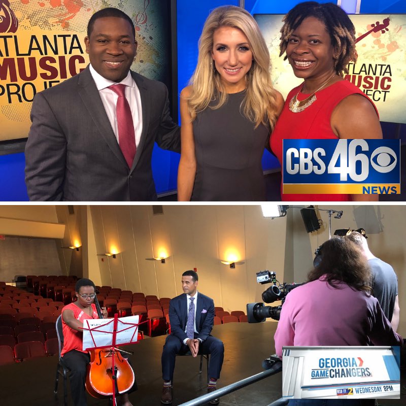 ATLmusicproject's tweet photo. Set your #dvr Today at 12:25p on CBS46 with @ARobertsCBS46 and Tonight at 8:00p on WSB-TV’s Georgia Gamechangers with @FBlankenshipWSB Two exceptional networks featuring us! #AMPlive https://t.co/yIX48YFPqX