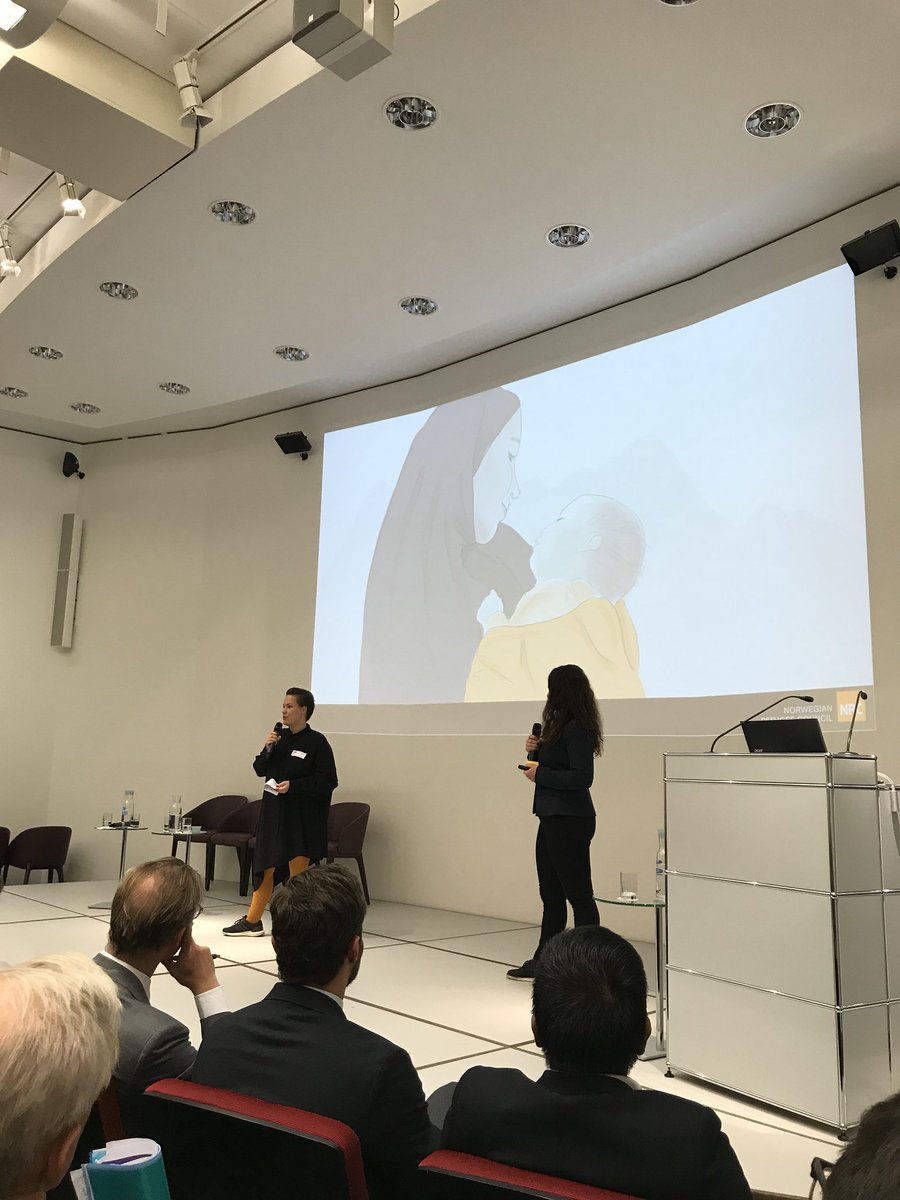 NorwayInGeneva's tweet photo. Thank you to our innovation talk-speakers at #HumInnovation, for offering a wide array of experiences, challenges and opportunities for #HumInnovation! https://t.co/ucwpvClh5p