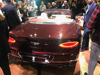 A few days ago we had the privilege of attending the London launch of the all-new Bentley GT Convertible: The Pinnacle open-top grand tourer. 

We took a few pics, but it was so popular we couldn't get that close! Watch our page for more on this stunning vehicle.
#BentleyStPeter