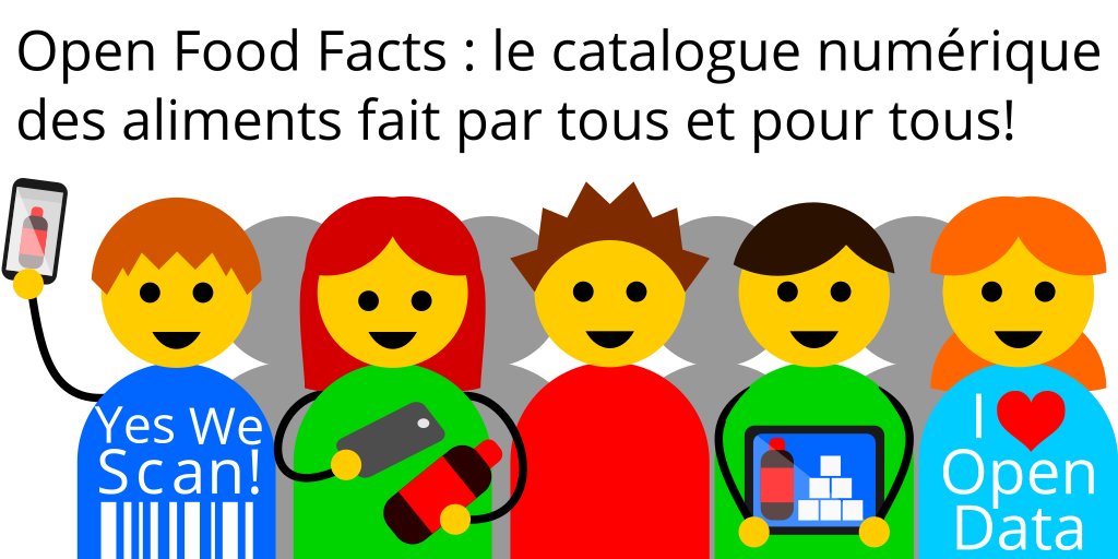 OpenFoodFactsFr's tweet photo. Soutenez le bien commun : 5 raisons de préférer un catalogue numérique des aliments ouvert et citoyen à la tentative de mainmise du lobby de l'industrie alimentaire sur les données des produits avec #NumAlim. https://t.co/oEOcrrlYmP #alimentation #opendata #communs https://t.co/Fo5EFZQOec