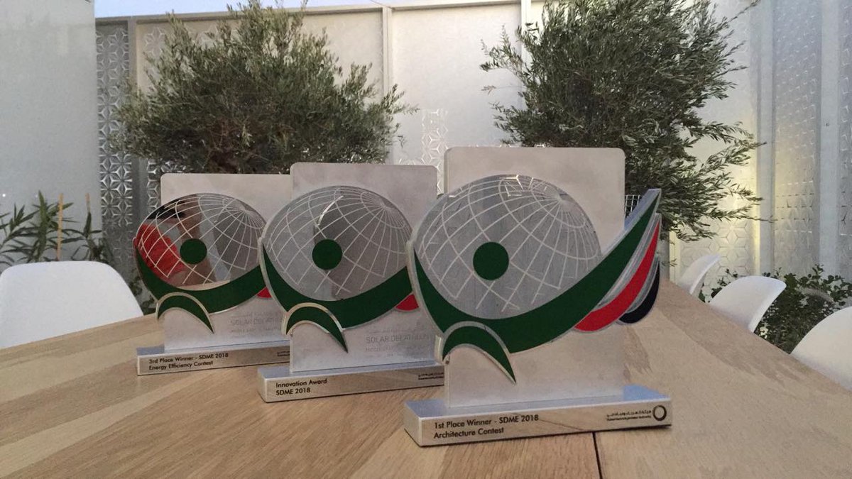 VTEngineering's tweet image. BREAKING NEWS: After years of preparation and hard work, @FutureHAUSdubai officially just won Solar Decathlon Middle East! We are so proud of you! #GOHOKIES @VTCAUS