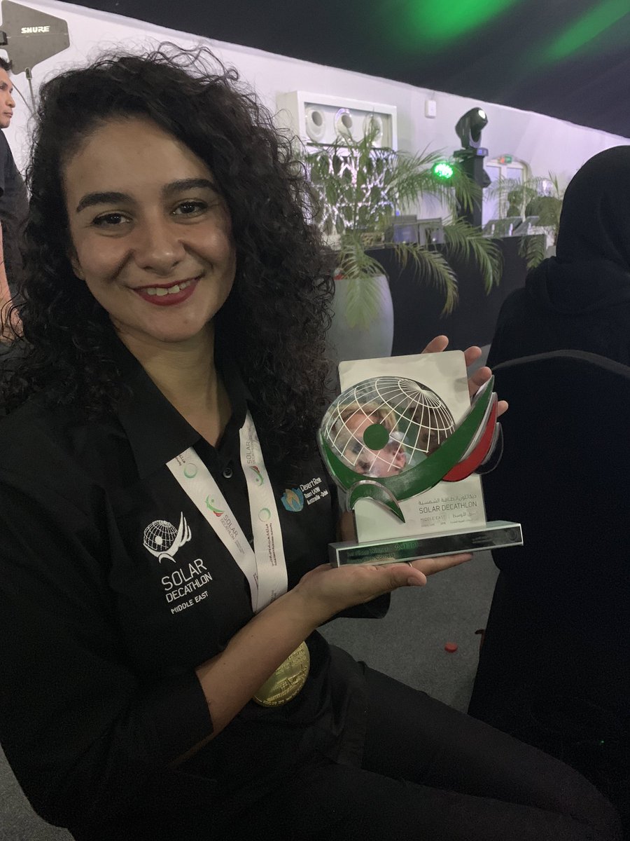 First in the Innovations contest!! <a href="/SDMEDubai/">Solar Decathlon ME</a>