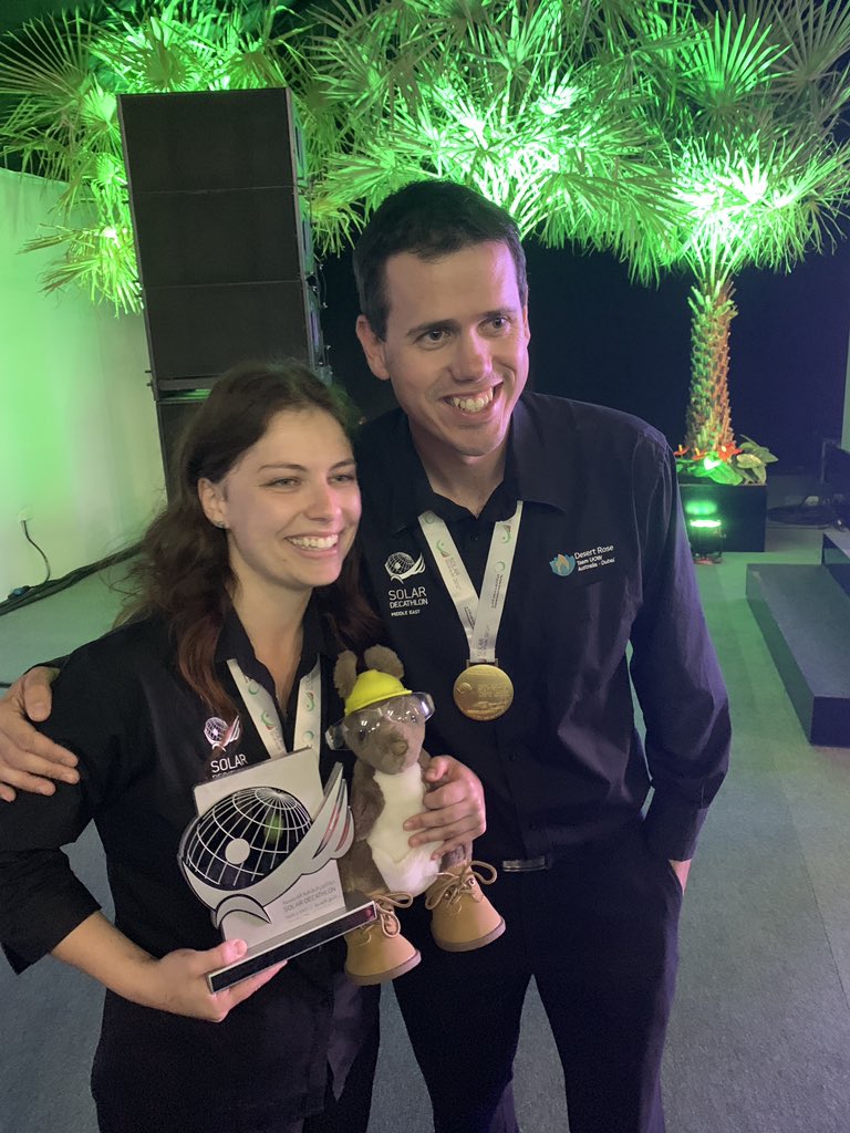 The Desert Rose House was just awarded second overall in the <a href="/SDMEDubai/">Solar Decathlon ME</a> competition!! An amazing effort from every member of our dedicated team! ❤️🏠🌴