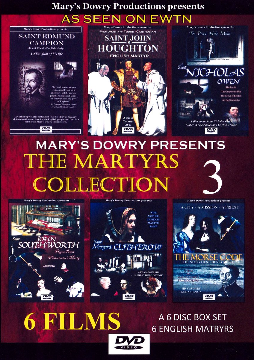 catholicdvds's tweet photo. We remember the English Martyrs who were hunted and persecuted and executed for the Catholic Faith in England during Penal Times #RedWednesday2018 #redwednesday #Catholic #Christian #film
https://t.co/m2h1Bsj7pq https://t.co/hDPzPaha6N