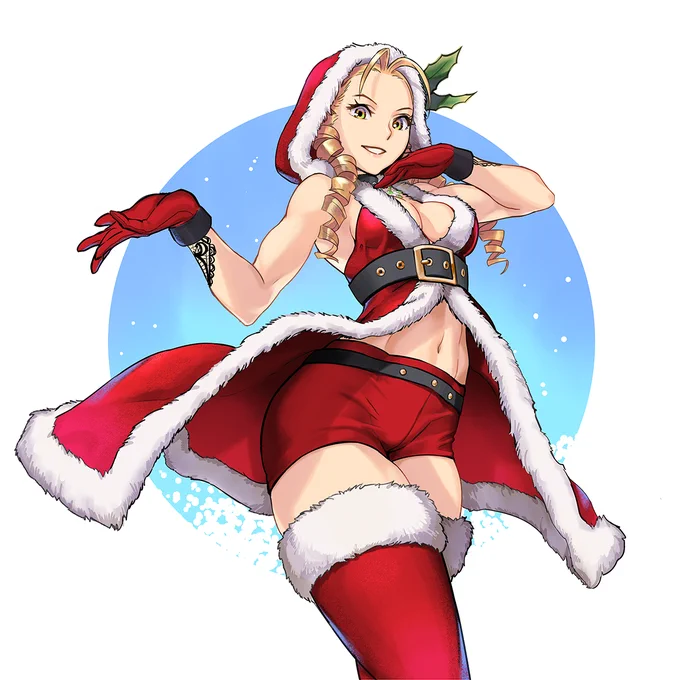 ニーハイサンタのかりん
#いいニーハイの日
#ストリートファイター 