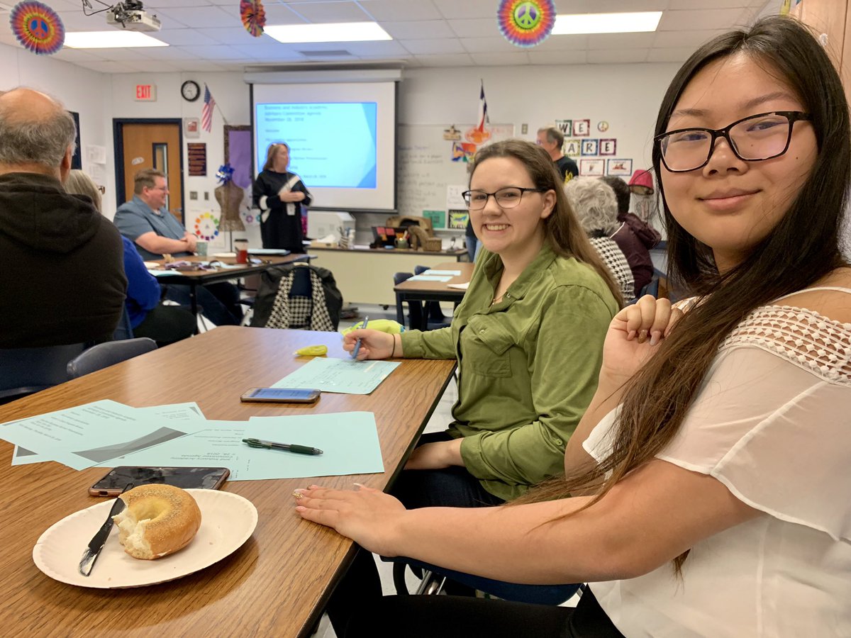 sphsacademies's tweet image. We’re excited to have @STPFbla representatives presenting to the @StonyPointHS Business &amp;amp; Industry Advisory Committee this morning. #cte #fbla #stonypoint #partnershipsmatter #rrisd