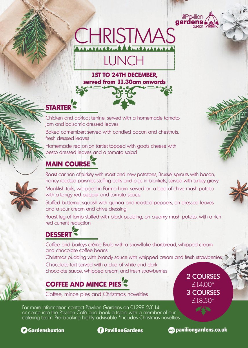 GardensBuxton's tweet photo. Christmas is coming, and we can't wait for you to taste it! #Buxton #Derbyshire https://t.co/Shm9tRSz5t