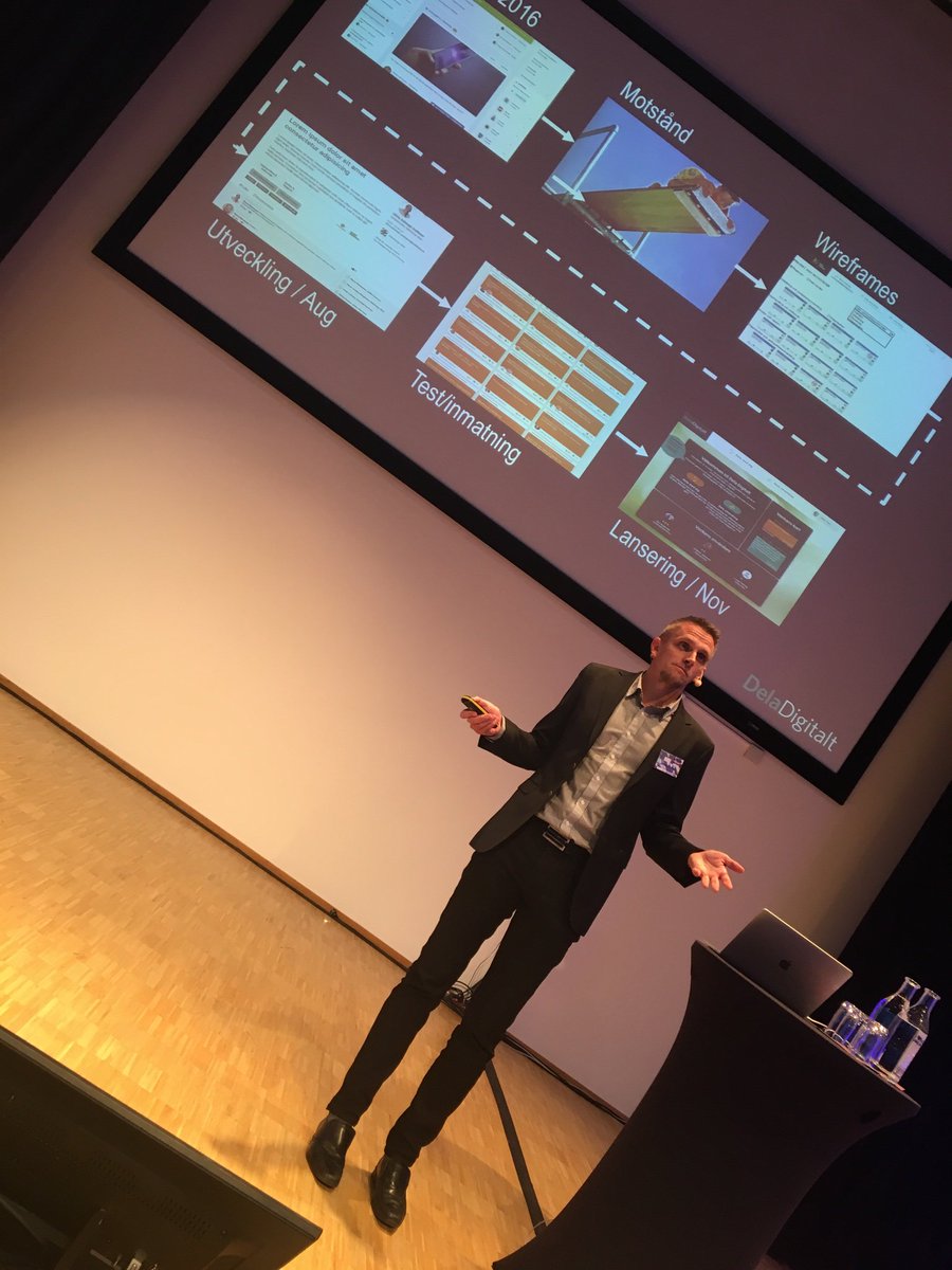 serviceconvswe's tweet photo. Johan Kjernald från SKL delar med sig om Dela Digitalt på #scskarlstad2018 https://t.co/qqQhnqnbLd